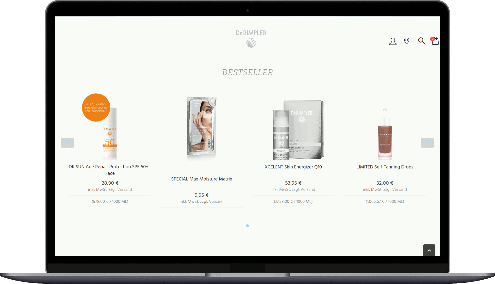 Dr Rimpler Shop Referenz