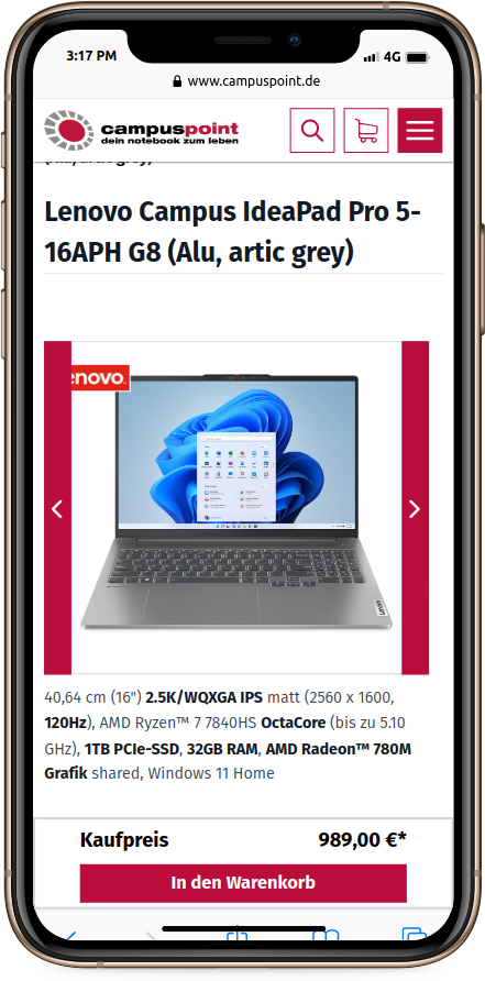 Wamoco Referenz Campuspoint