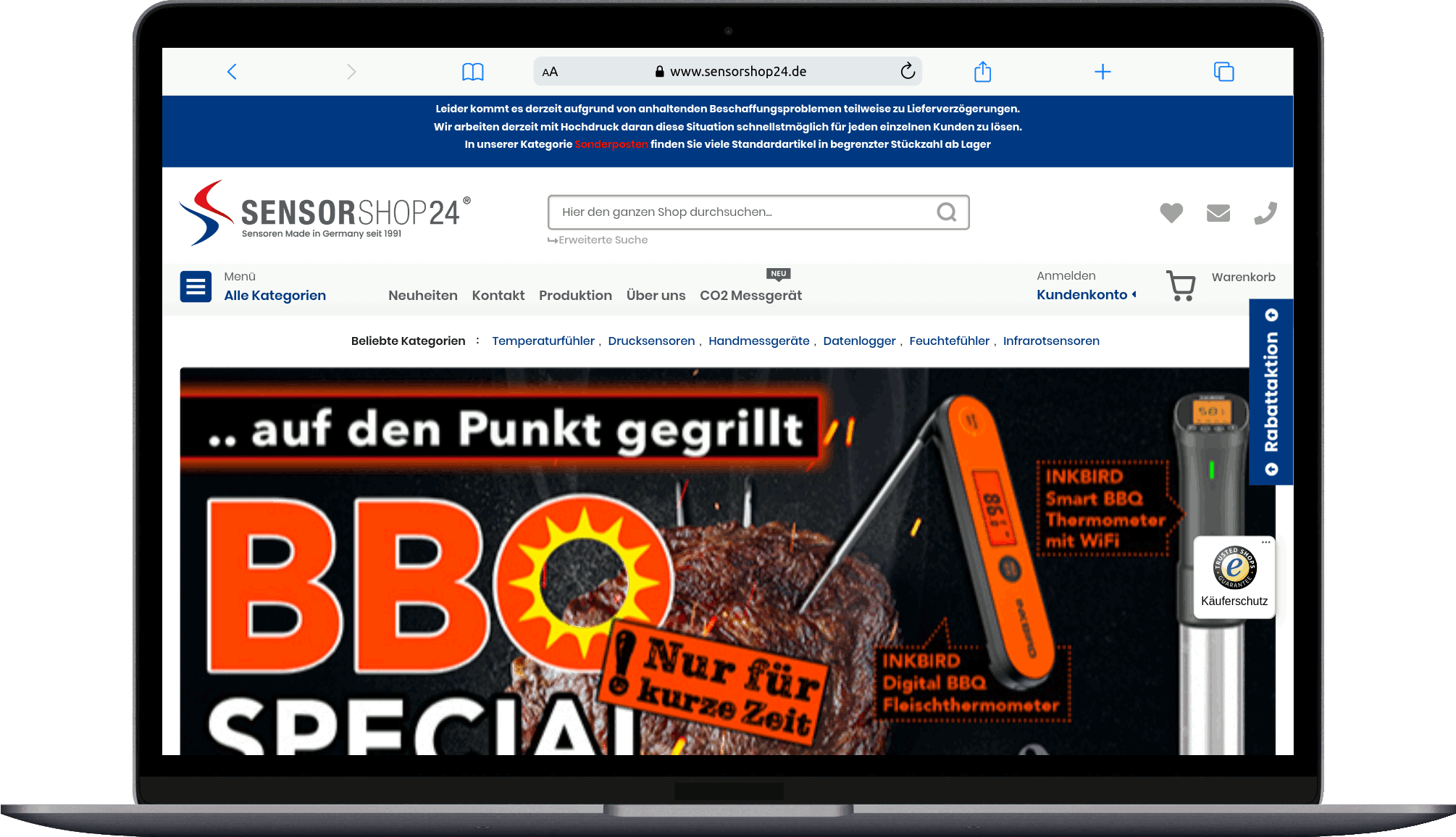 Wamoco Referenz Sensorshop