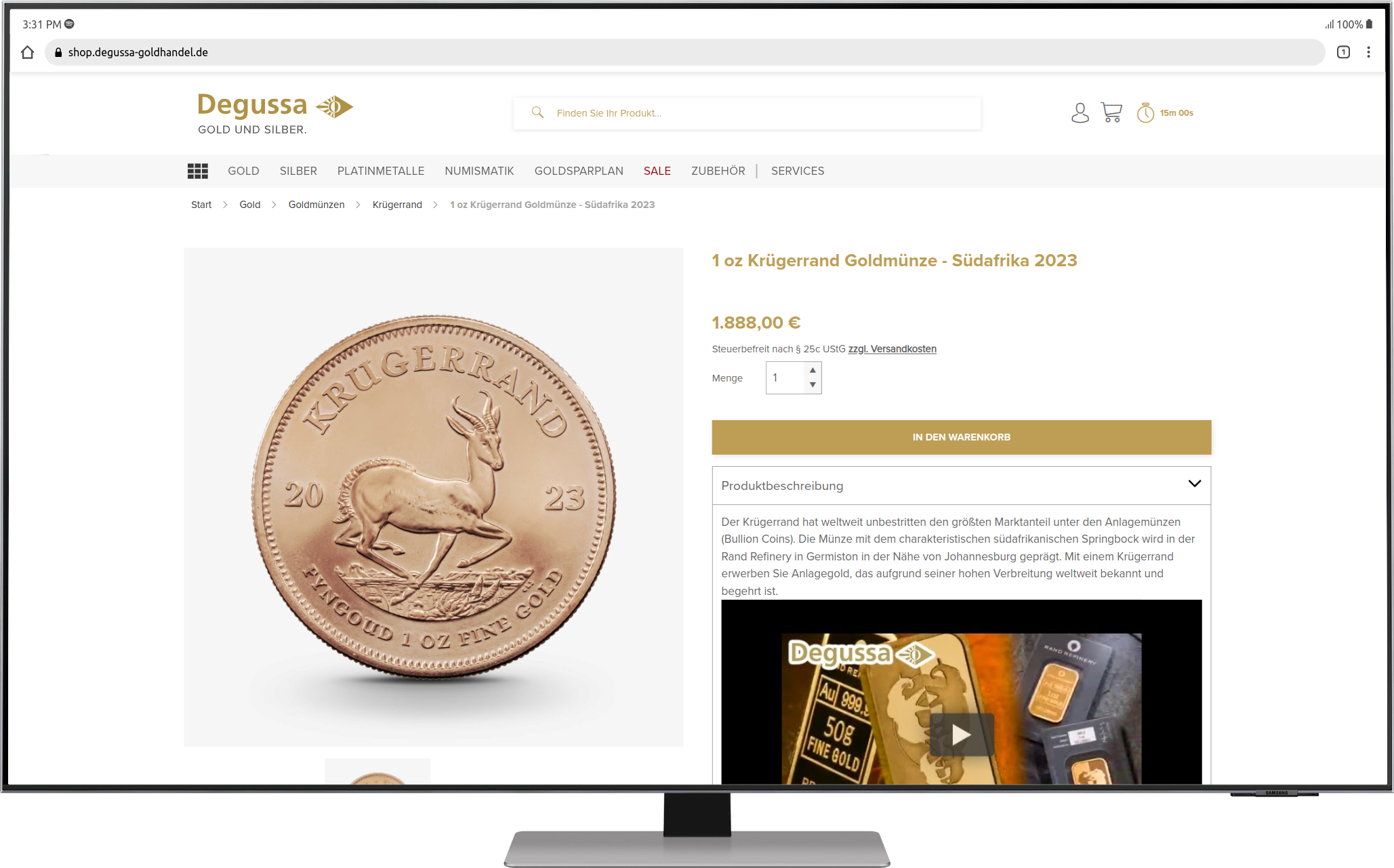 Wamoco Referenz Degussa